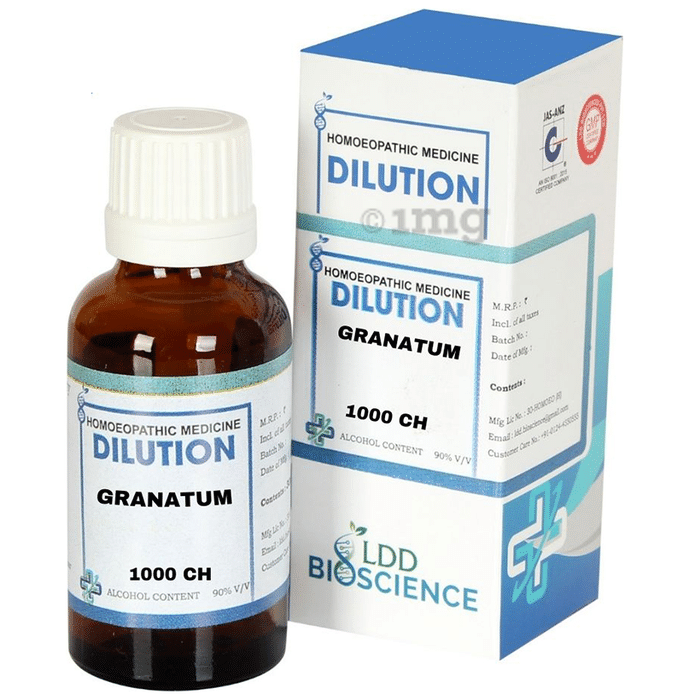 LDD Bioscience Granatum Dilution 1000 CH