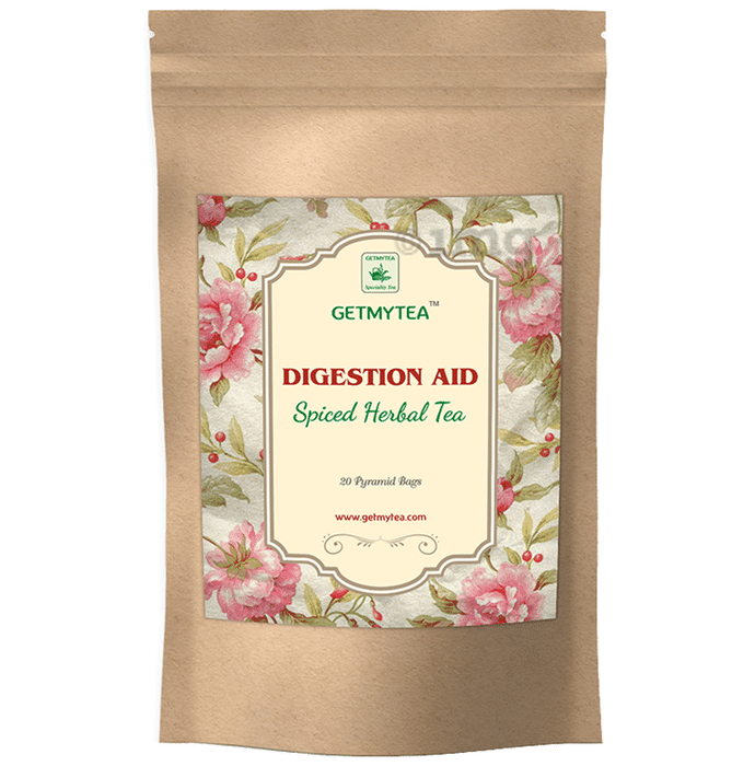 Getmytea Digestion Aid Spiced Herbal Tea Pyramid Bag (2gm Each)