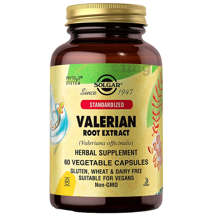 Solgar Standardized Valerian Root Extract Vegetable Capsule