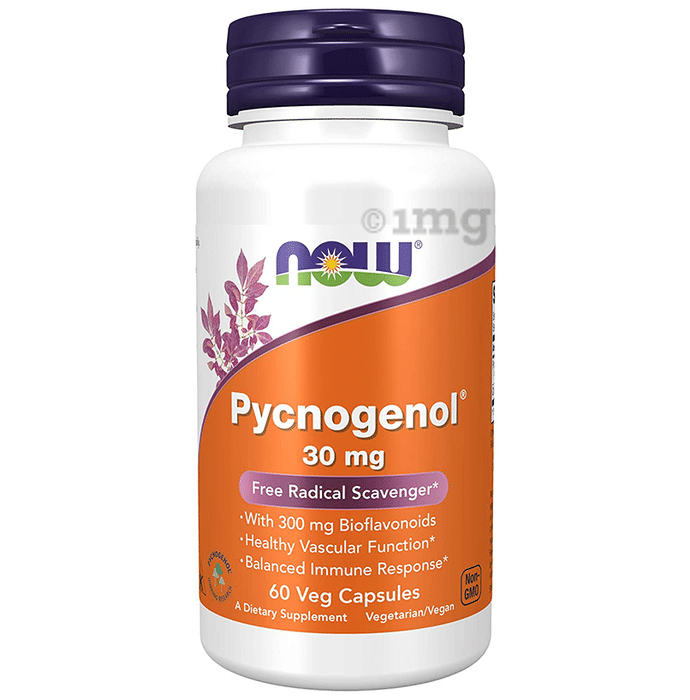 Now Pycnogenol 30mg Veg Capsule