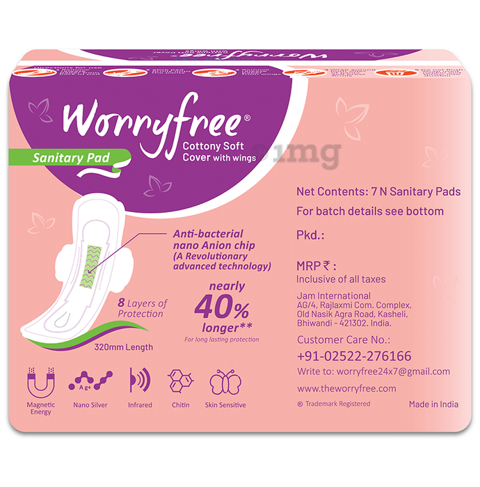 Buffy Tri Fold Ultra Thin with Cottony Cover (7pc, Set of 15 Packs)  Sanitary Pad, Buy Women Hygiene products online in India