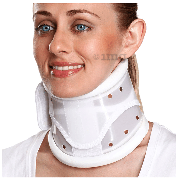 Fidelis Healthcare Cervical Hard Collar Adjustable Medium White