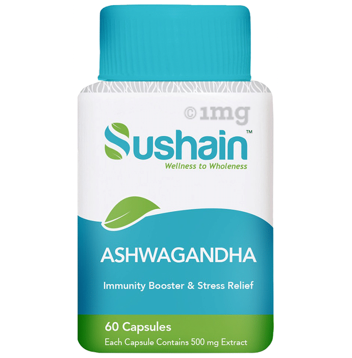 Sushain Ashwagandha 500mg Capsule