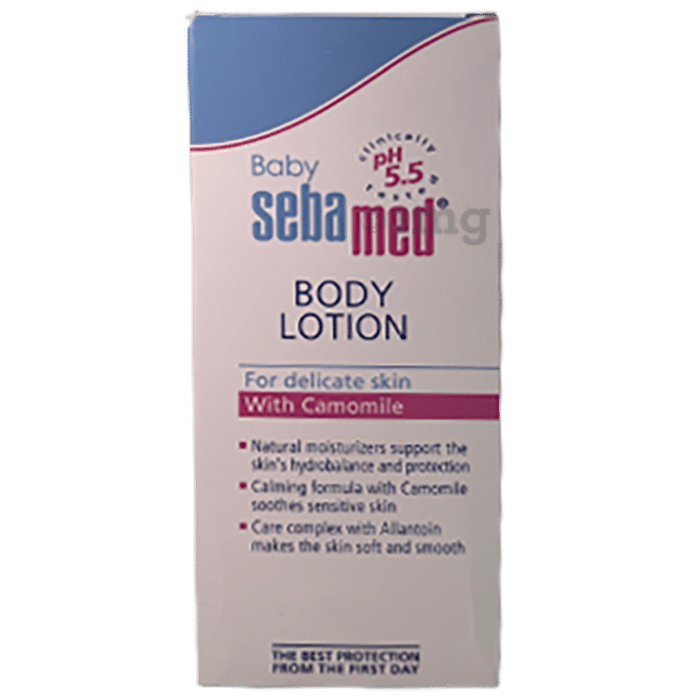 Sebamed Baby Lotion with Camomile & Allantoin | For Sensitive Skin