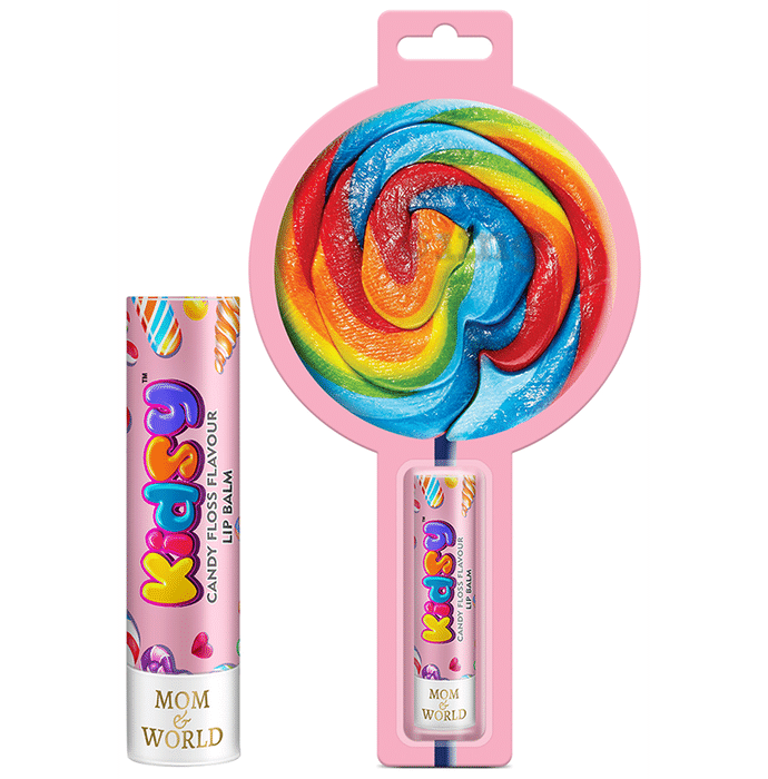 Mom & World Kidsy Lip Balm Candy Floss