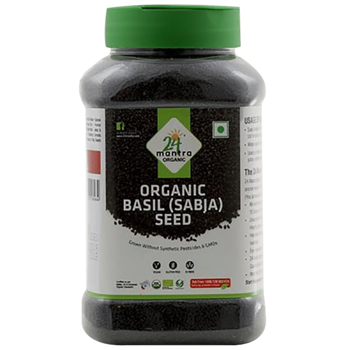 24 Mantra Organic Basil (Sabja) Seeds