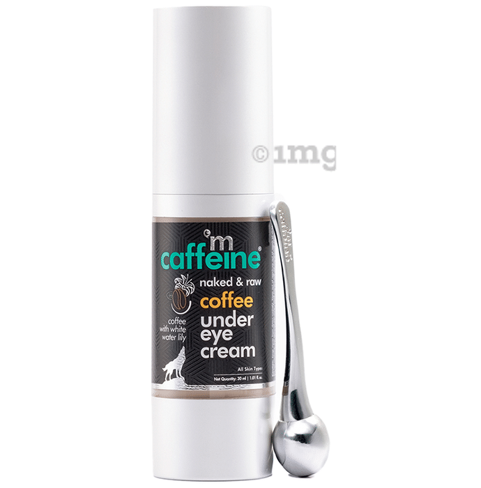 mCaffeine Naked & Raw Coffee Under Eye Cream | For All Skin Types