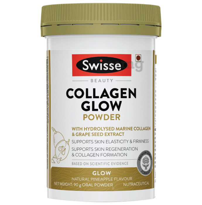 Swisse Beauty Collagen Glow | Powder with Grape Seed Extract for Skin Health