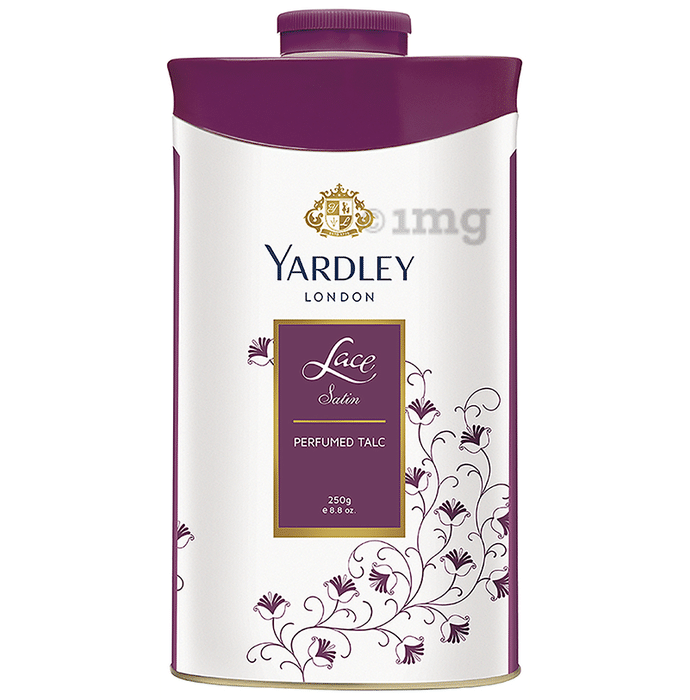 Yardley London Lace Satin Perfumed Talc