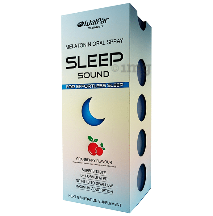 Walpar Healthcare Sleep Sound Melatonin Oral Spray