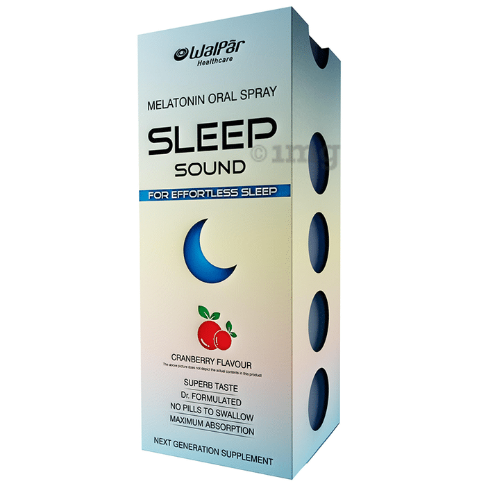 Walpar Healthcare Sleep Sound Melatonin Oral Spray