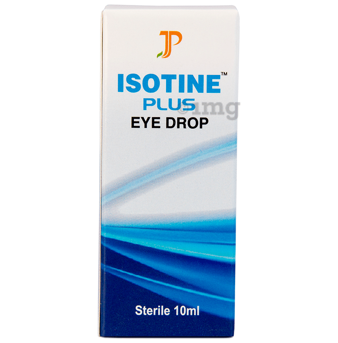 Isotine Plus Eye Drop 10ml Each Buy box of 6.0 bottles at best