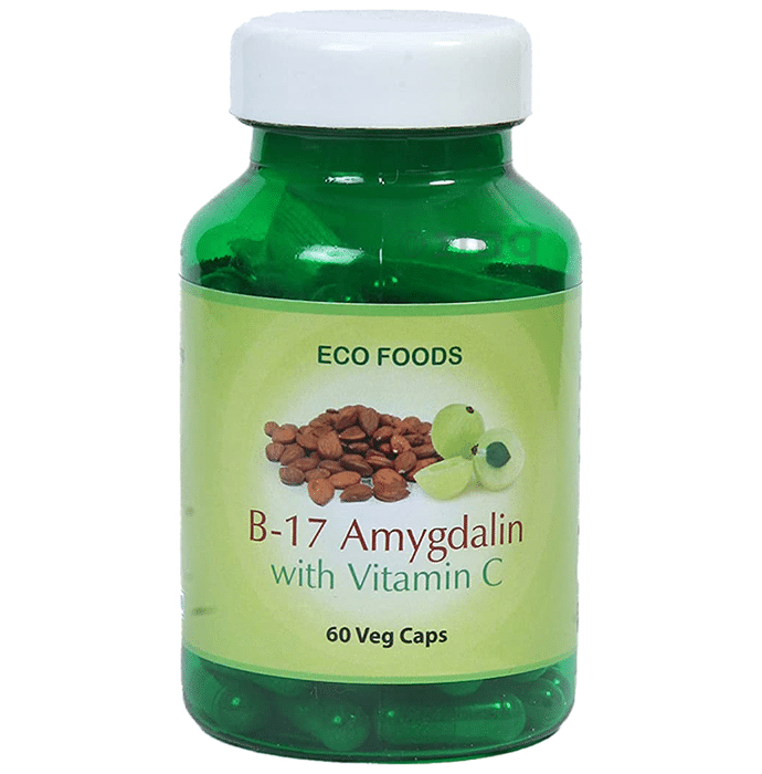 Eco Foods B17 Amygdalin with Vitamin C Veg Caps