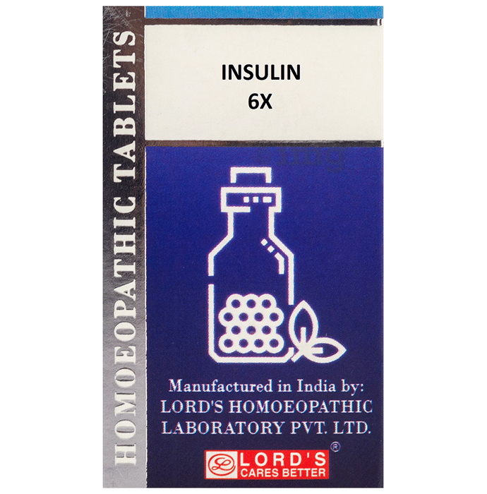 Lord's Insulin Trituration Tablet 6X