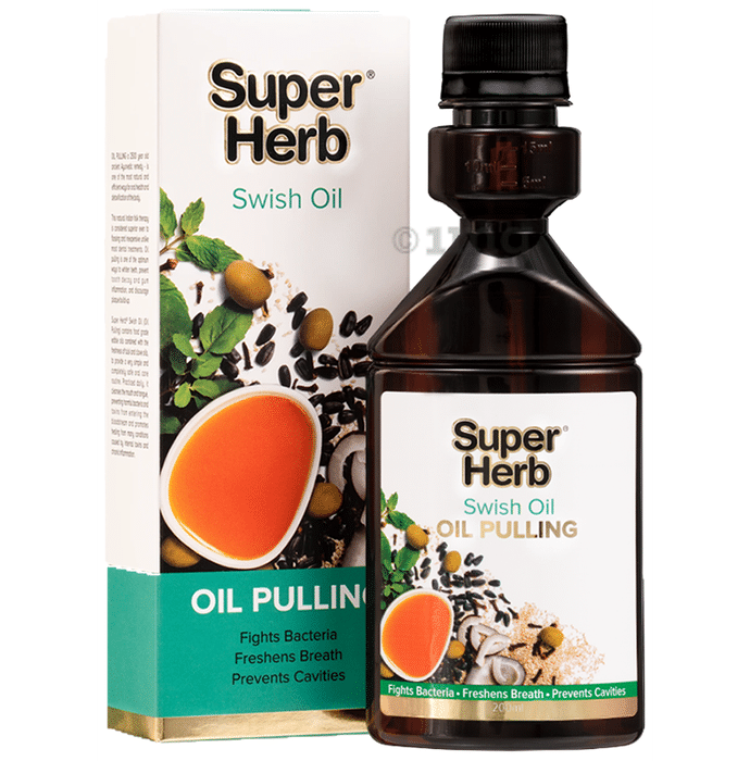 Super Herb Swish Oil (Oil Pulling)