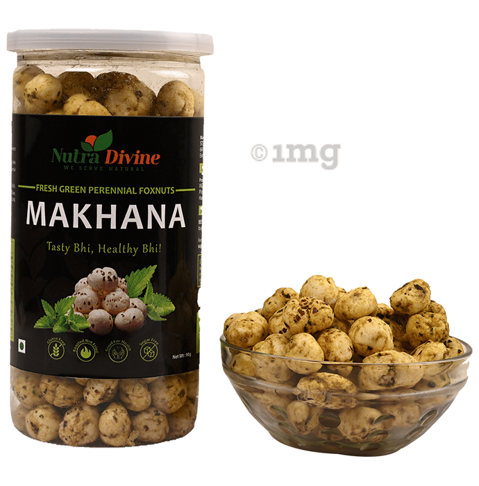 Nutra Divine Fresh Green Perennial Foxnuts (Makhana)