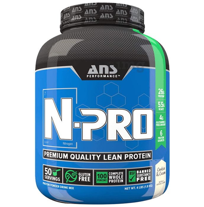 ANS Performance Cookies & Cream N-Pro Premium Quality Lean Protein