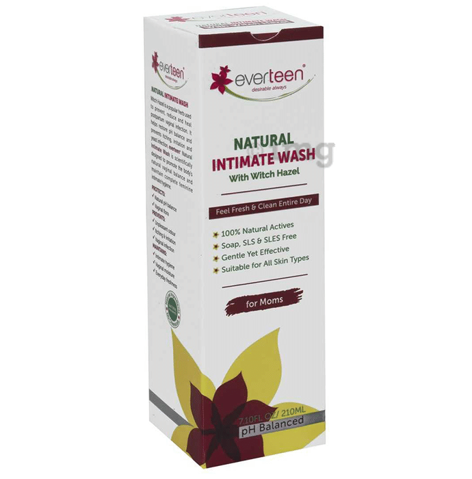 Everteen Natural Intimate Wash with Witch Hazel for Moms