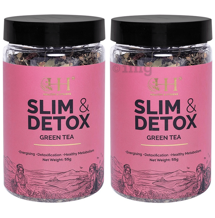 Healthy & Hygiene Slim & Detox Green Tea (55gm Each)