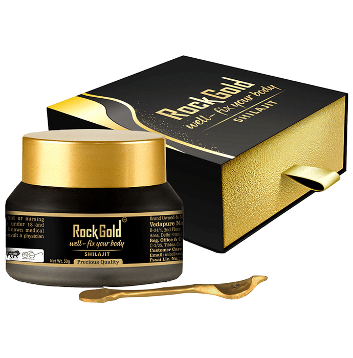 Rock Gold Shilajit Natural Source of Fulvic Acid and Trace Minerals