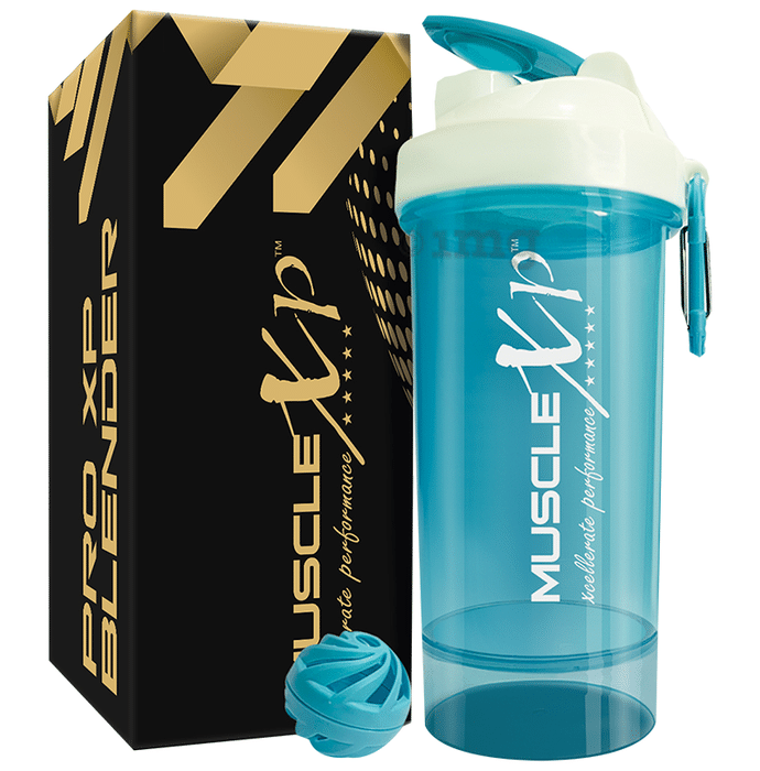MuscleXP Pro XP Blender Gym Shaker Sea Blue