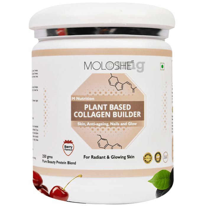 Moloshe Plant Based Collagen Builder Powder Berry