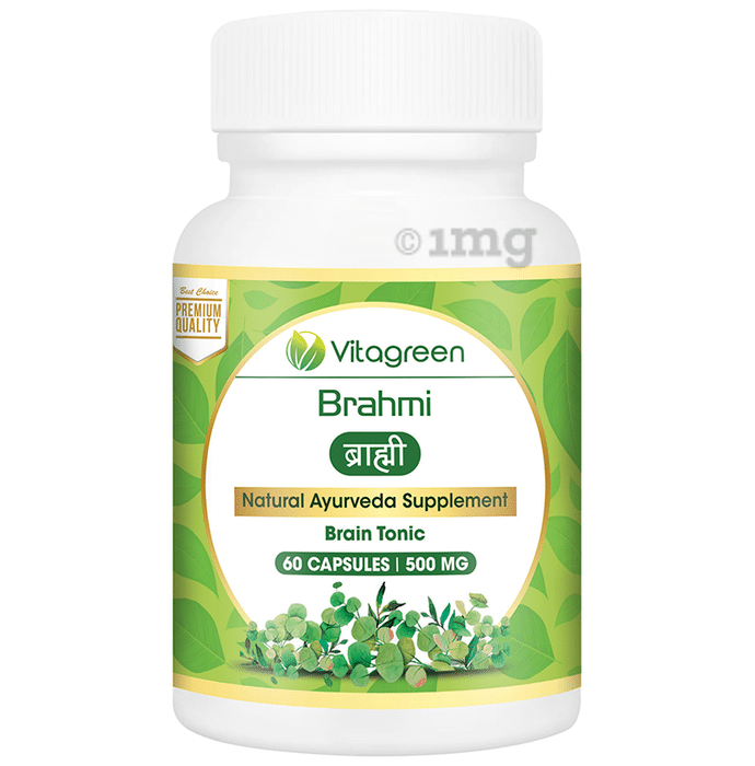 Vitagreen Brahmi 500mg Capsule