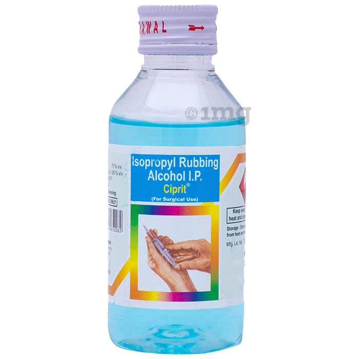 Ciprit  Isopropyl Rubbing Alcohol | Wound Cleanser & Sanitiser