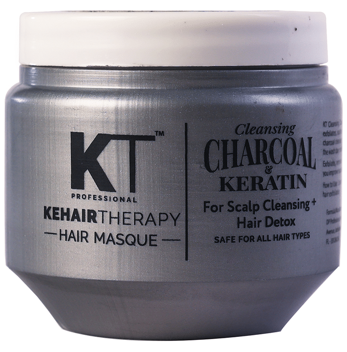KT Professional Kehair Therapy Cleansing Charcoal & Keratin Hair Masque