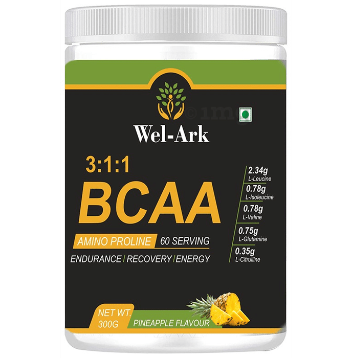 Wel-Ark BCAA Powder Pineapple