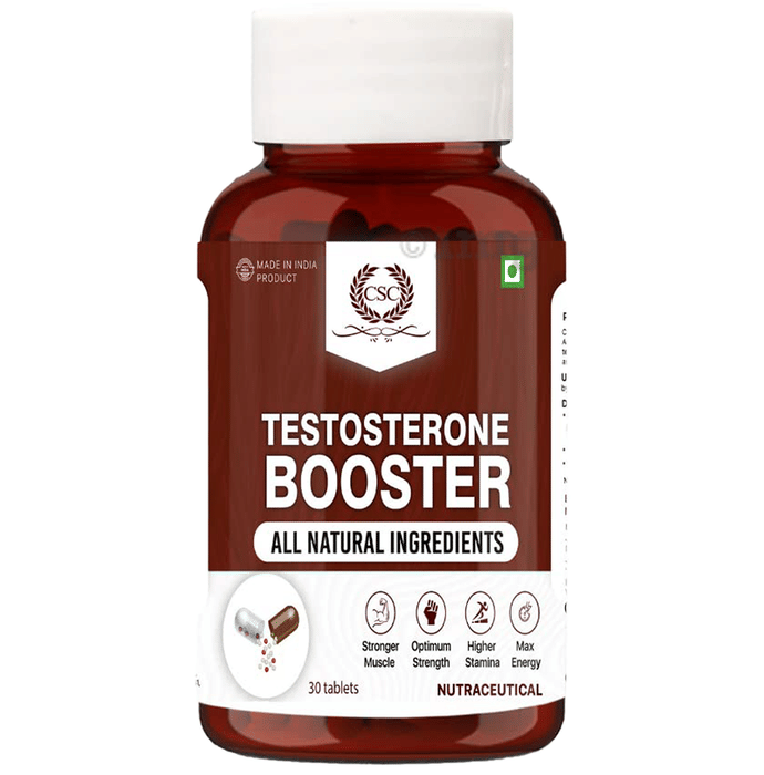 CSC Testosterone Booster Tablet Buy bottle of 30.0 tablets at best price in India 1mg