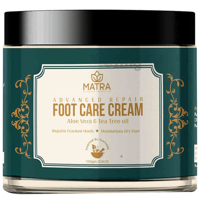 Matra Advanced Repair Foot Care Aloe Vera & Tea Tree Oil Cream