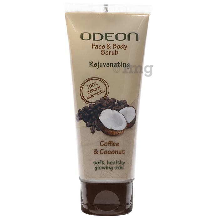 Odeon Coffee & Coconut Face & Body Scrub