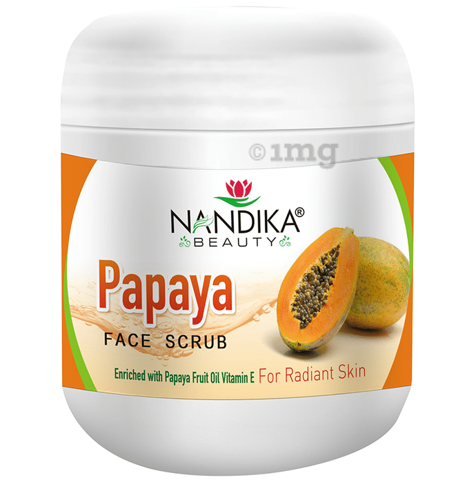 Nandika Beauty Papaya Face Scrub