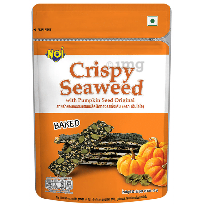 Noi Crispy Seaweed with Pumpkin Seed Original