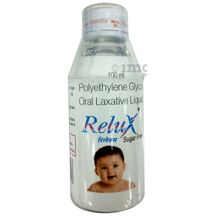 Relux Polyethylene Glycol Oral Laxative Liquid | Sugar-Free