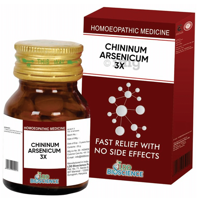 LDD Bioscience Chininum Arsenicum 3X