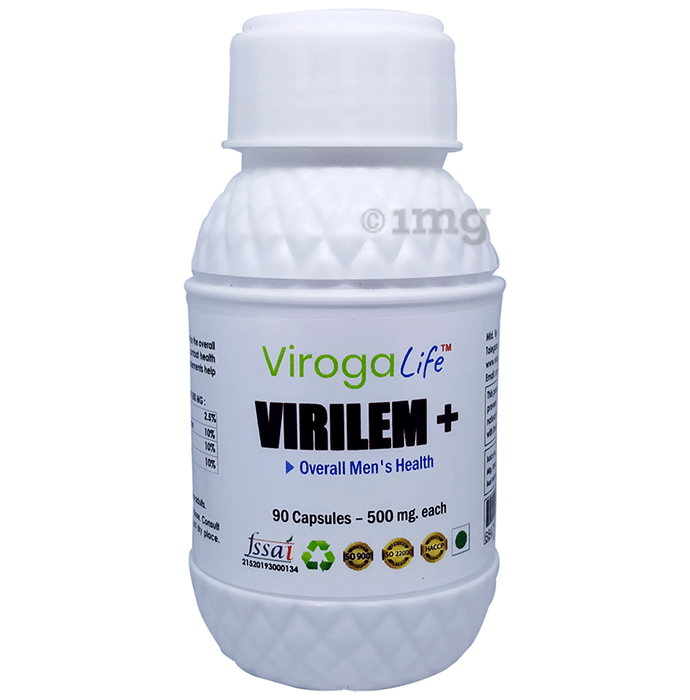 Viroga Life Virilem+ 500mg Capsule