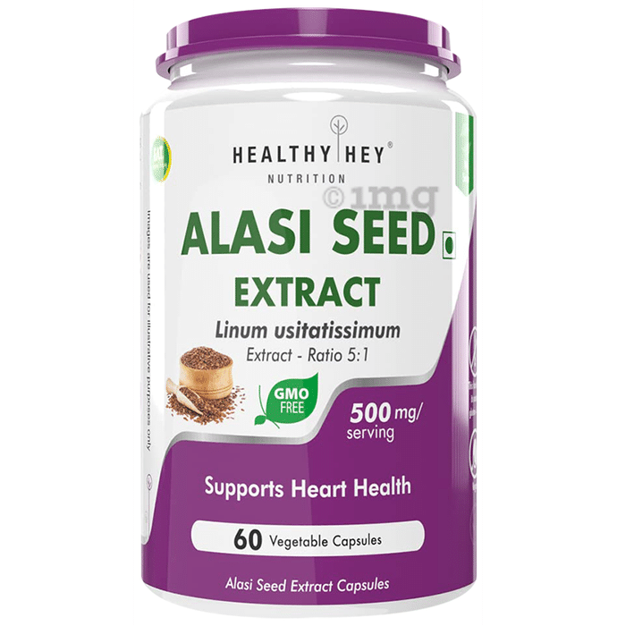 HealthyHey Alasi Seed Extract Vegicap