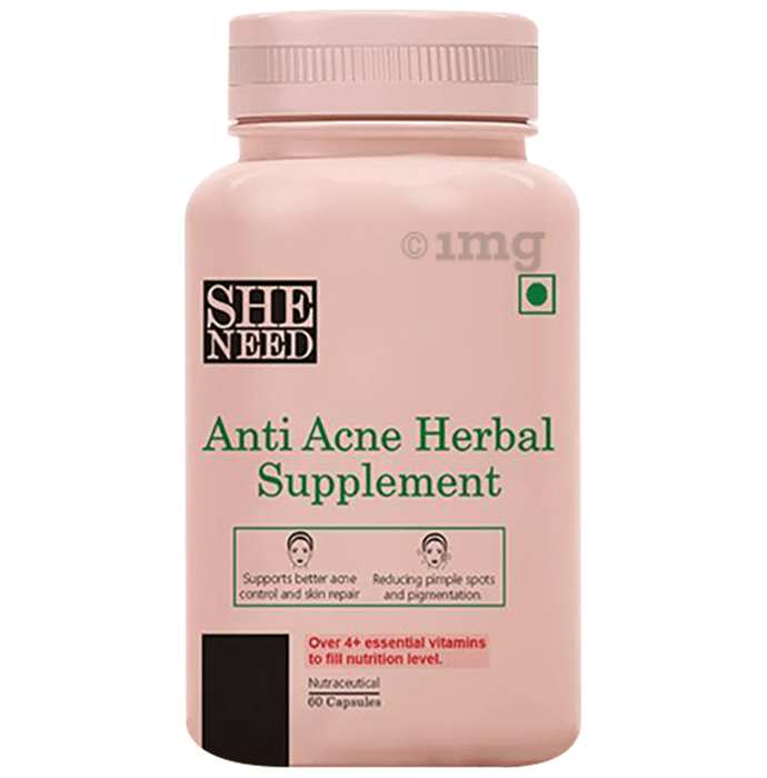 SheNeed Anti-Acne Herbal Supplement Capsule