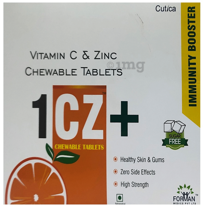 1CZ+ Sugar Free Chewable Tablet