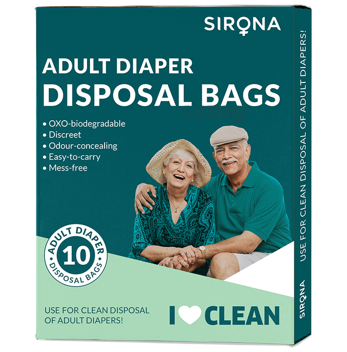 Sirona Premium Adult Diaper Disposal Bags