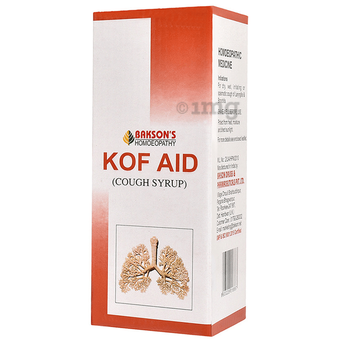 Bakson's Homeopathy Kof Aid Cough Syrup
