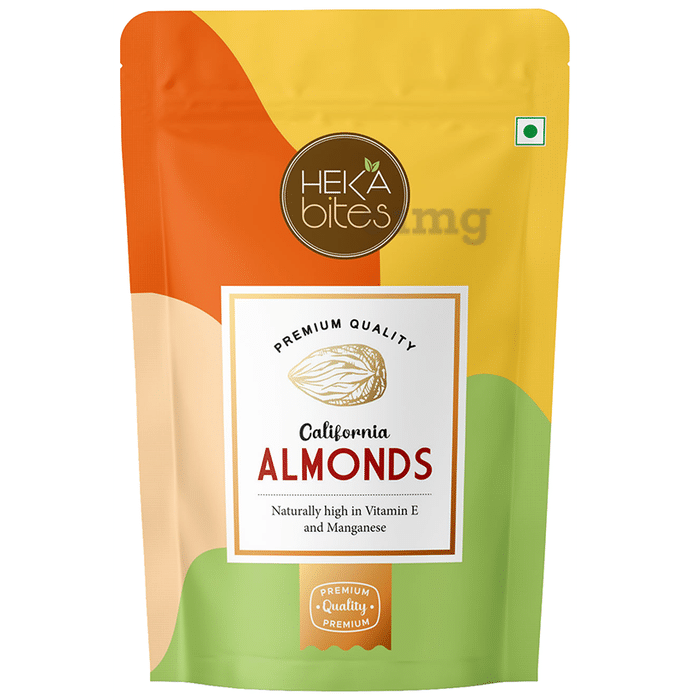 Heka Bites Premium Quality California Almonds (450gm Each)