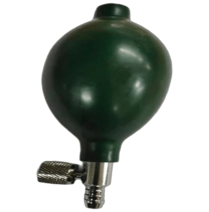 Agarwals  BP Bulb With Valve Deluxe Green