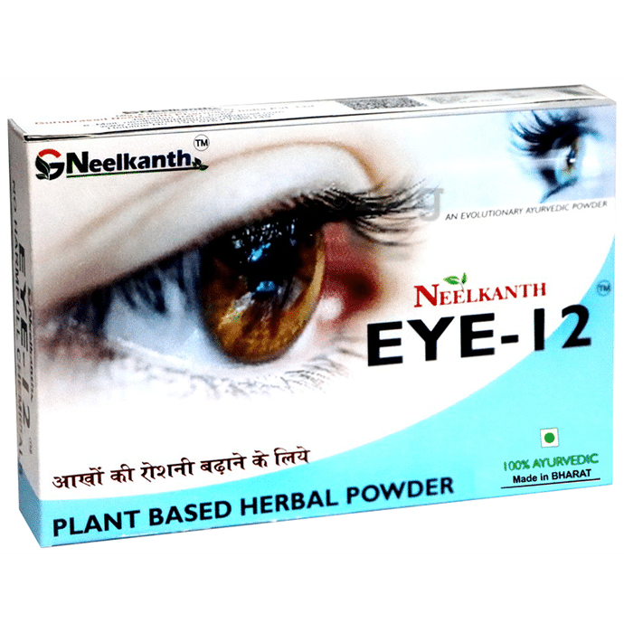 G Neelkanth Eye 12 Plant Based Herbal Powder