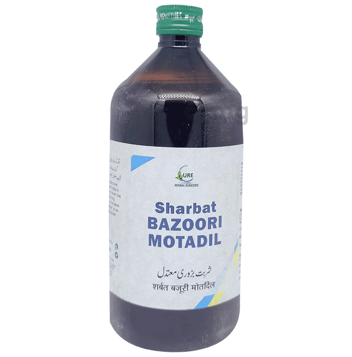 Cure Herbal Remedies Sharbat Bazoori Motadil