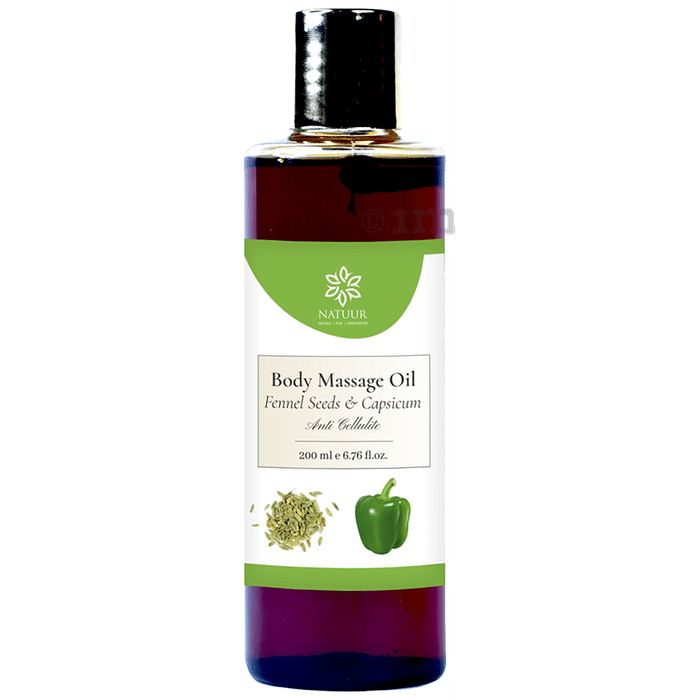 Natuur Body Massage Oil Fennel Seed & Capsicum