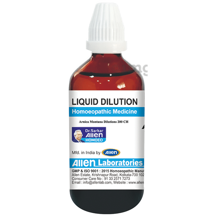 Allen Laboratories Arnica Montana Liquid Dilution 200 CH