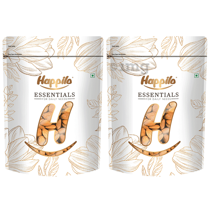 Happilo Essentials Californian Popular Almond (Each 1kg) Dry Fruits